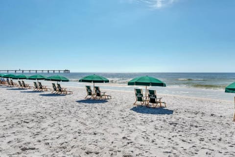 On the beach