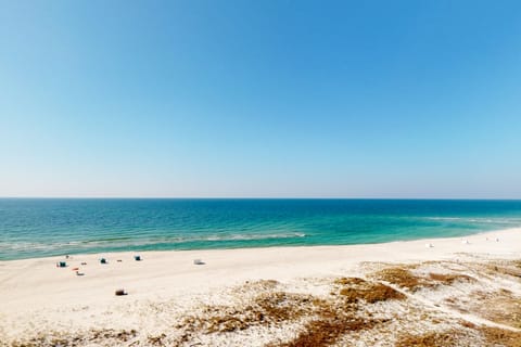 On the beach