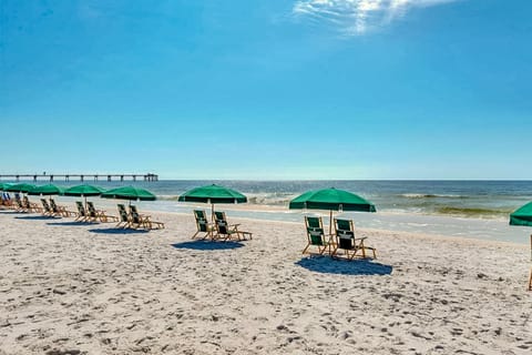 On the beach