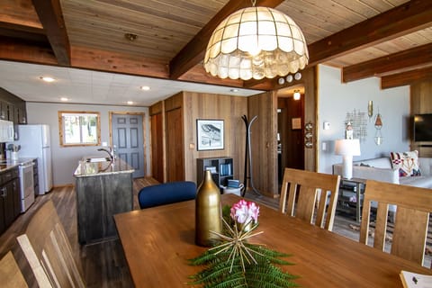 The table is perfect for game night with the family.