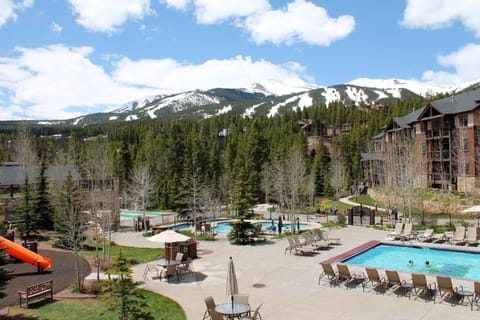 Indoor pool, outdoor pool