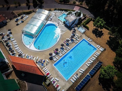 Indoor pool, outdoor pool