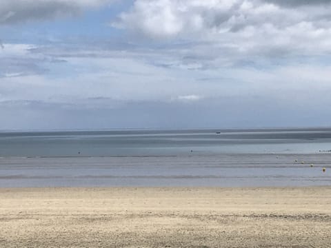 On the beach