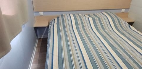 2 bedrooms, in-room safe, iron/ironing board, WiFi