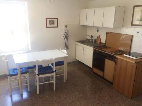 Fridge, electric kettle, toaster, cookware/dishes/utensils