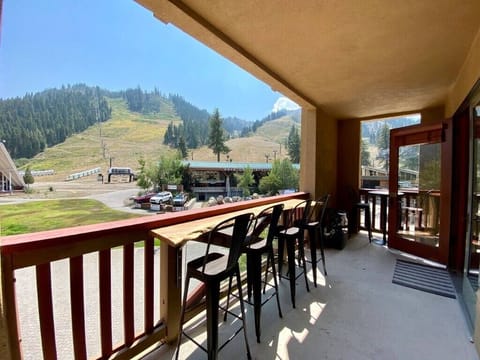 View of all ski races and resort events. You can’t be any closer to the action