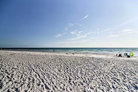 On the beach