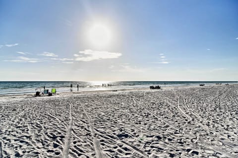 On the beach