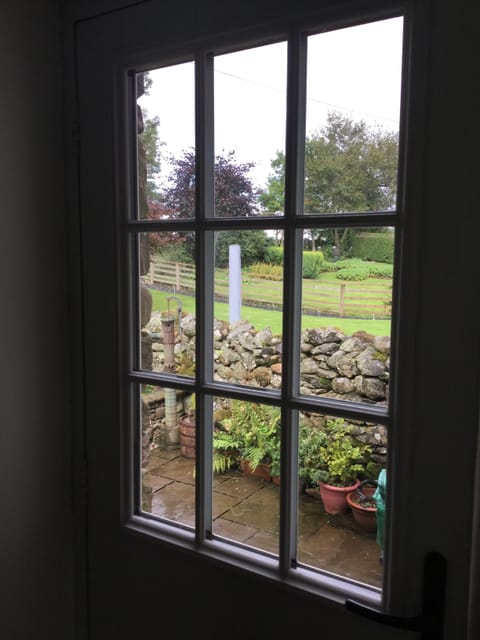 View from Utility Room