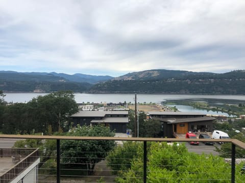 deck view towards the event site and Washington
