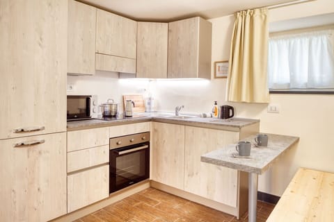 Kitchen, Living Room