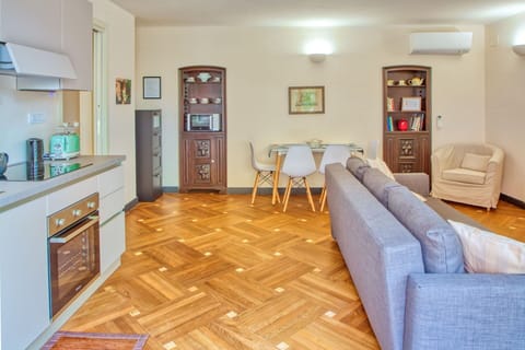 Kitchen, Living Room