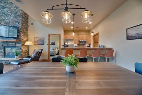 Dining Room View into Kitchen