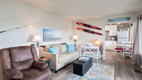 Warm and welcoming atmosphere in the living room