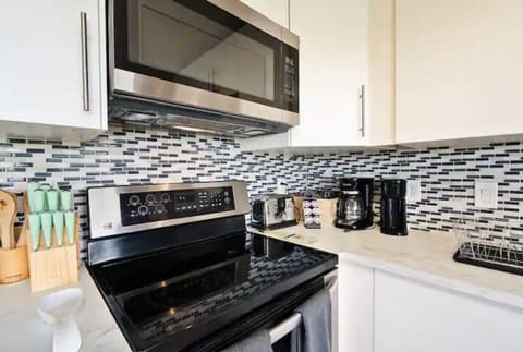 All the amenities provided to cook your meals!