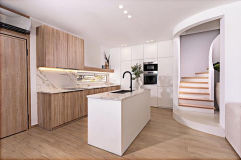 A fully equipped kitchen for culinary wonders.