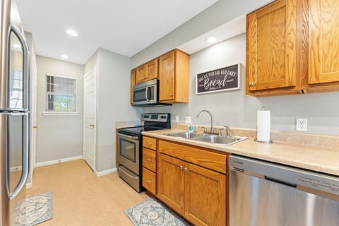 Spacious kitchen with all necessities