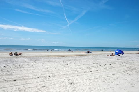 On the beach