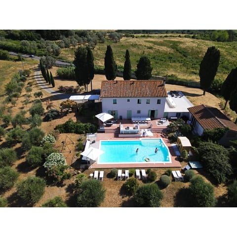 Villa Casa Collina from above