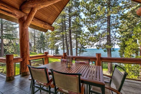 This incredible lakefront home offers a one of a kind luxury experience. Enjoy fantastic views of the lake from the comfort of a spacious home with elegant decor.