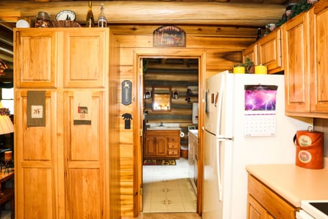 Entrance to bathroom