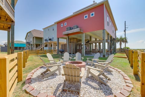 Crystal Beach Vacation Rental | 4BR | 4BA | 1,836 Sq Ft | Steps to Access Home