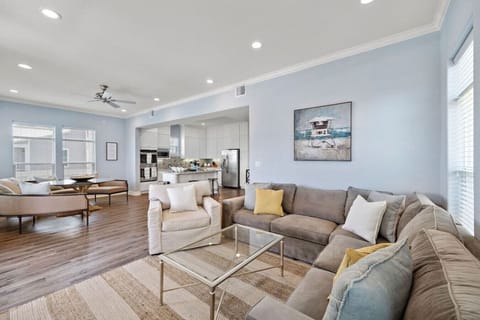 This is the main living room area of the home