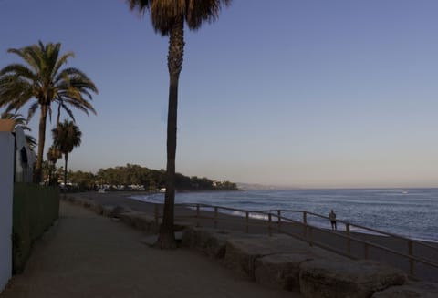 Sun loungers, beach towels