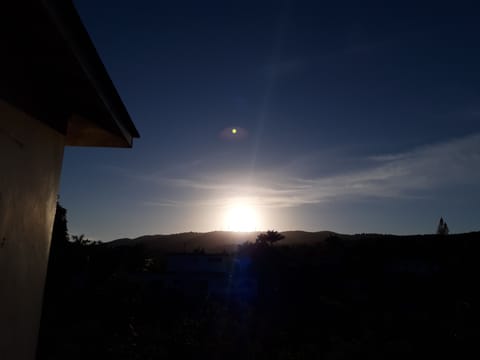 sunrise from verandah