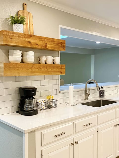 Fully stocked kitchen with brand new appliances