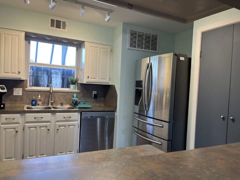 New appliances, Samsung refrigerator with ice maker