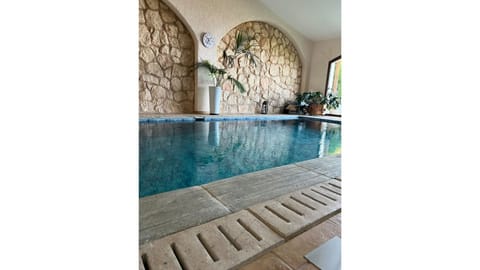 Indoor pool, a heated pool