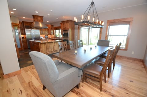 Share your favorite meals with friends and family. Seating for 8. 