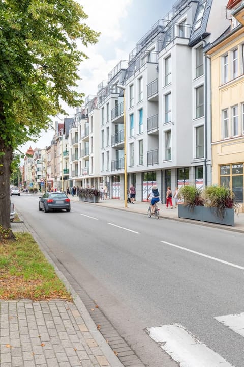 The building of the facility and the surrounding area.