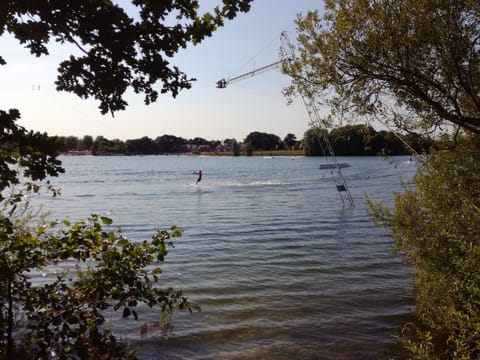 Beach nearby, sun loungers