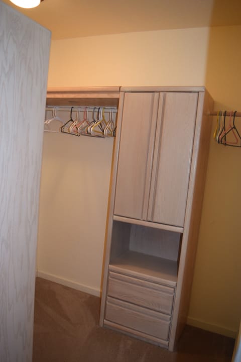 Walk in closet master bedroom
