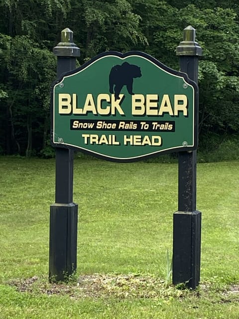 SSRTA Black Bear trail head 3.5 miles from lodge