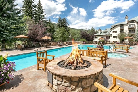 Indoor pool, seasonal outdoor pool