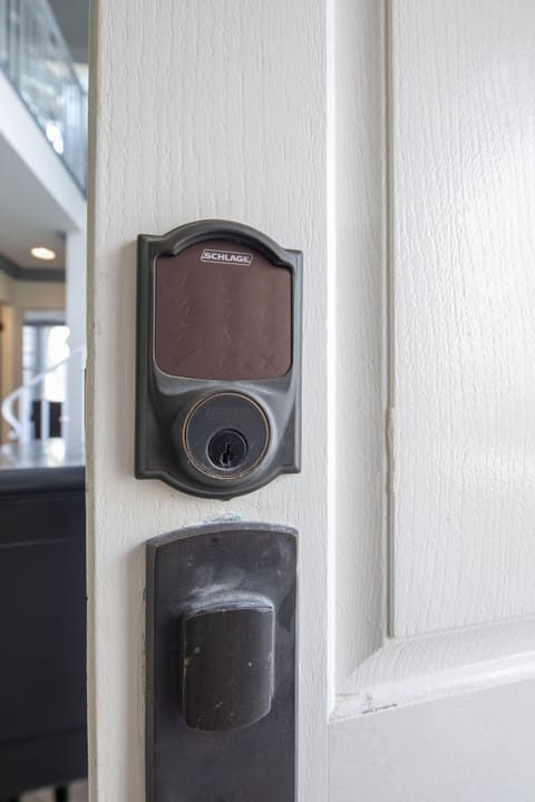 Keyless entry!  No need to worry about keys!