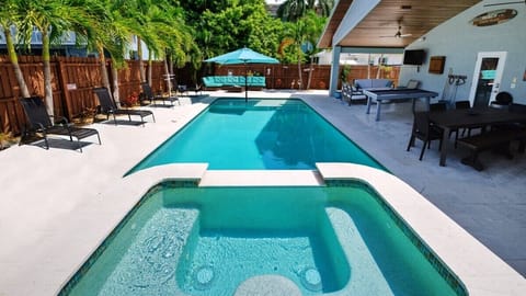 Enjoy Your Beautiful Pool with Plenty of Shaded Areas