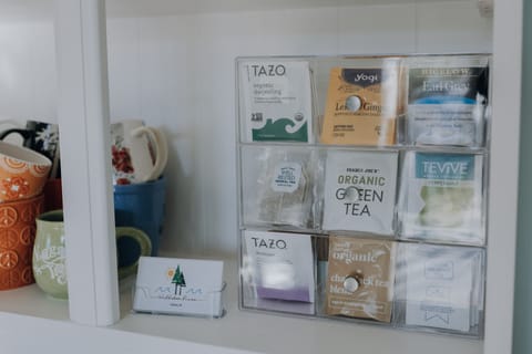 Over 20 varieties of tea to choose from 