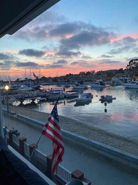 Taken from the top window at sunset. Come enjoy the beautiful sunsets.