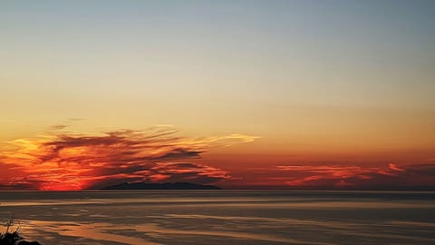 Capraia Island from the house