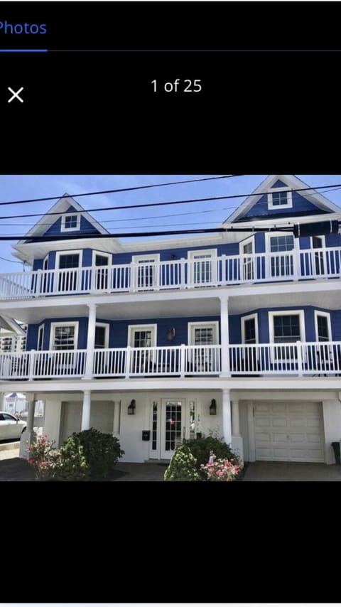 Two blocks from the beautiful beaches of Margate City, NJ! Top floor condo!