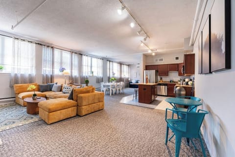 Comfortable living area with cozy seating