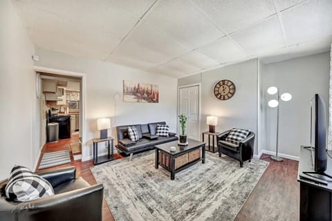 Spacious living room. Great place to relax or watch TV