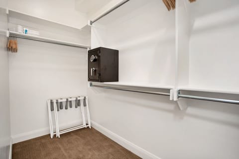 Second mater suite featuring large walk in closet
