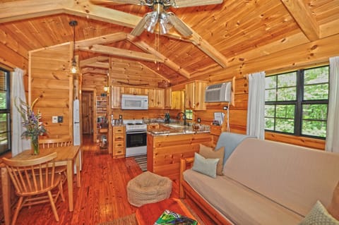 Inside Fox Den - kitchen