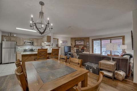 The open floor plan makes spending time together a breeze