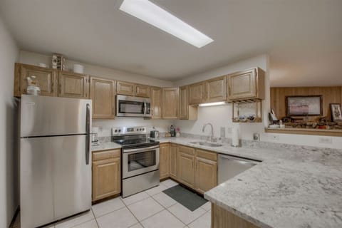 There is plenty of counter space for any meal you wish to prepare